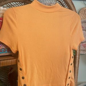 We The Free Cropped Turtleneck